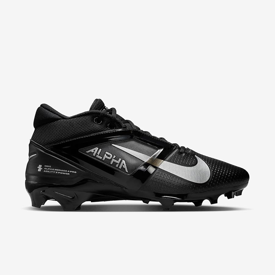 NIKE Alpha アルファ 野球 ポイント スパイク 黒 メナススリー ④ NIKE スパイク 野球 アメフト ナイキ nike キッズ ジュニア